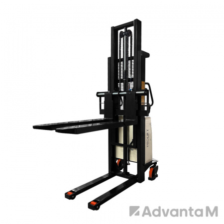 Электрический штабелер PROLIFT M2 SPN 1516 с раздвижными вилами – 1500 кг 1,6 м